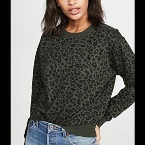 NEW leopard print crewneck